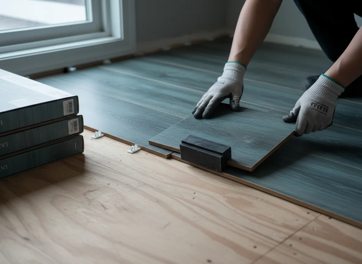Luxury Vinyl Plank Installation company in Decker, MI